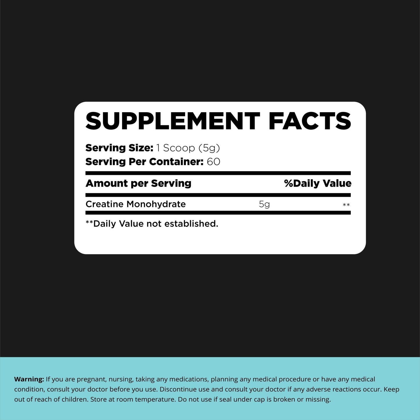 Creatine - Micronized Creatine Monohydrate Powder | 5g per Serving - POWERVANCE