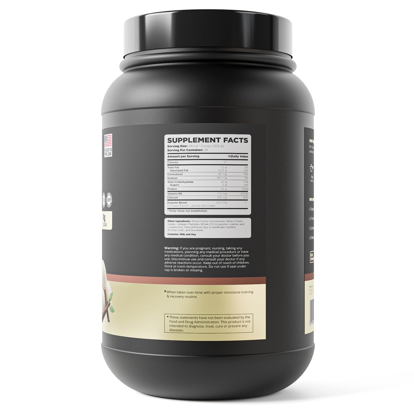 Whey - Pro - Whey Protein Powder - POWERVANCE