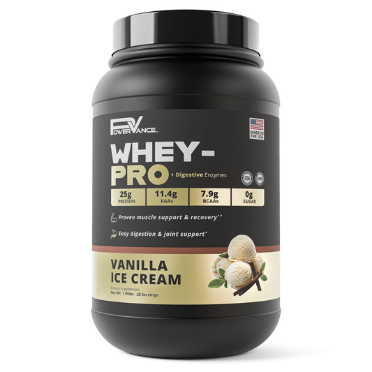 Whey - Pro - Whey Protein Powder - POWERVANCE