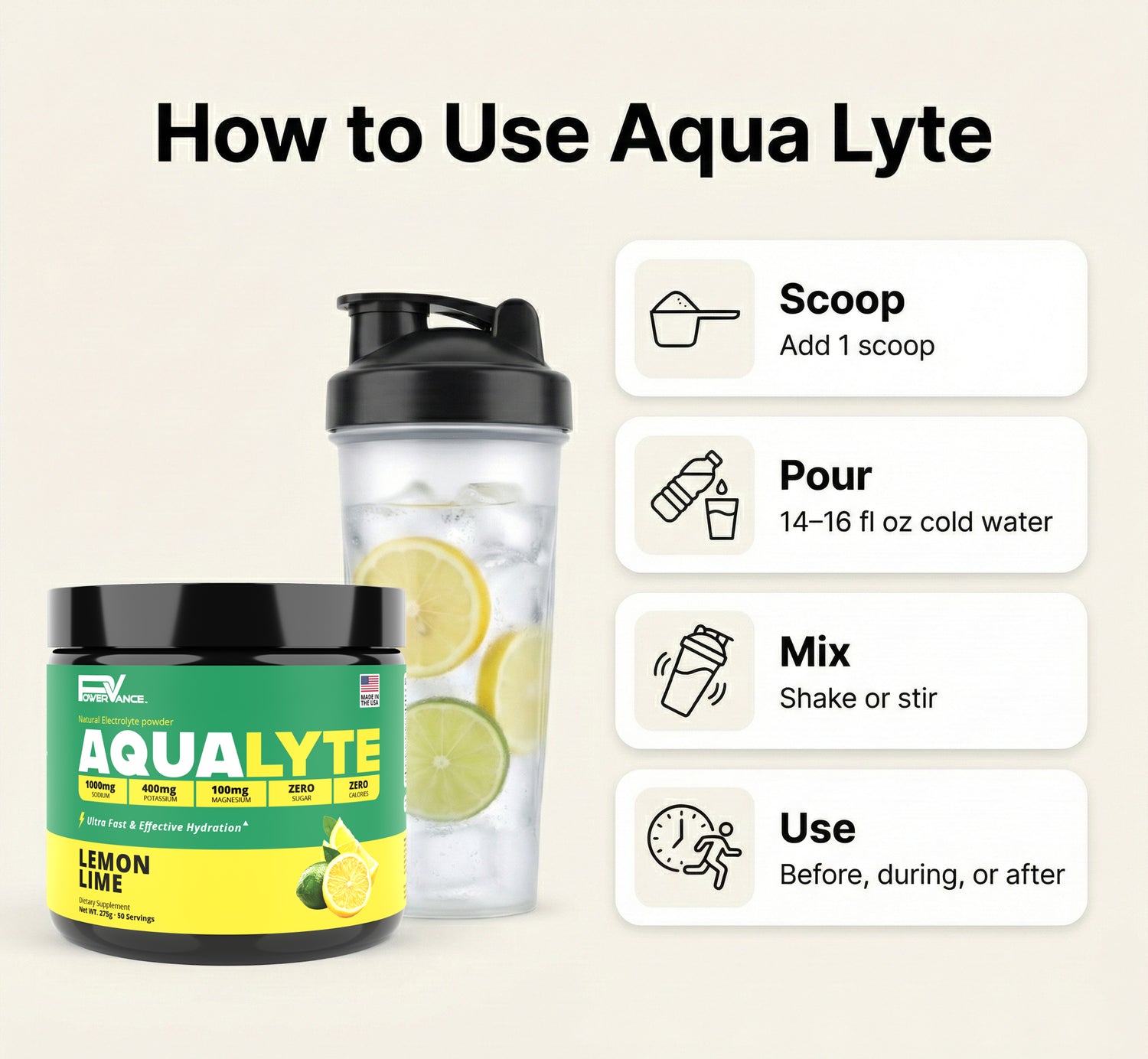 Powervance Whey-Pro Vanilla Ice Cream