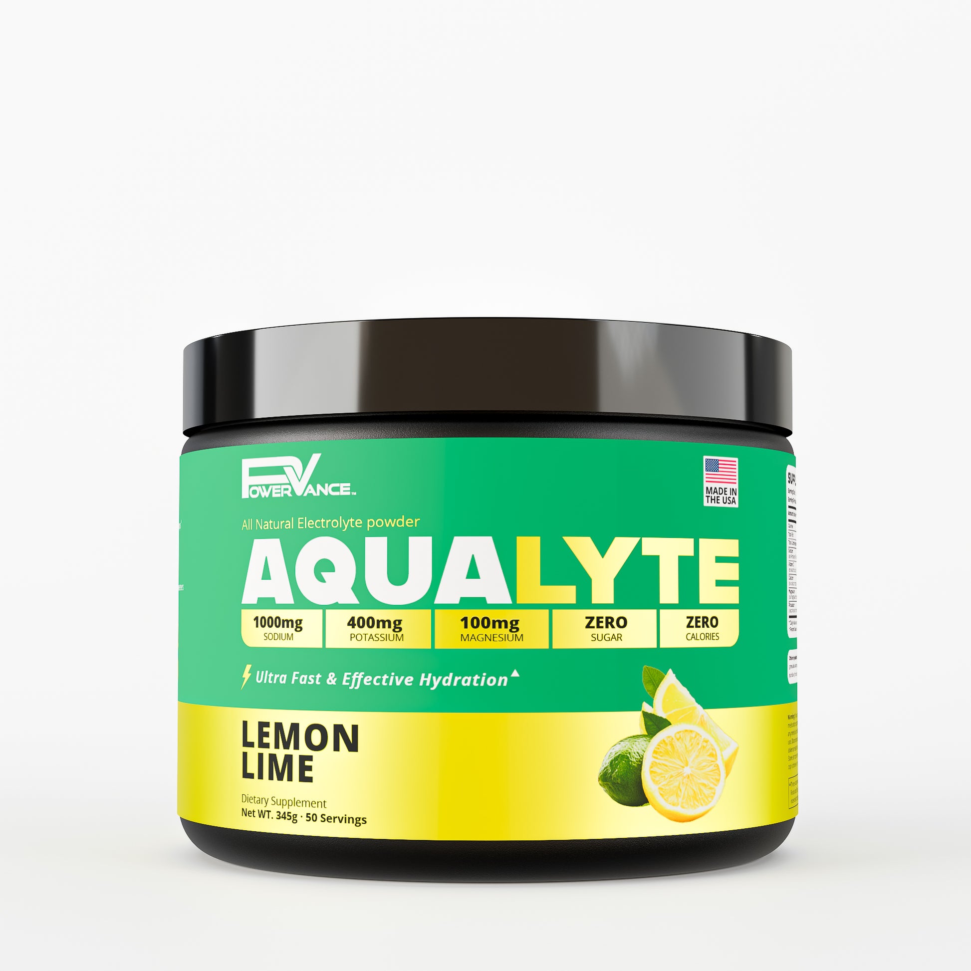 AquaLyte - Electrolyte Hydration Powder - POWERVANCE